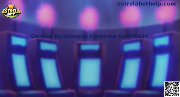 Gerador De Números Aleatórios Certificado em plataforma de jogos digitais