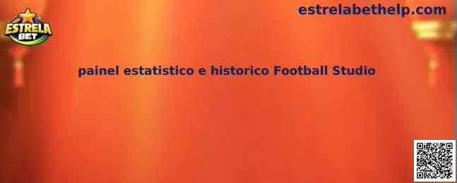 Painel estatistico e historico Football Studio