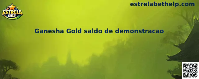 Ganesha Gold saldo de demonstracao