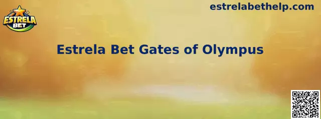 Interface temática de Estrela Bet Gates of Olympus