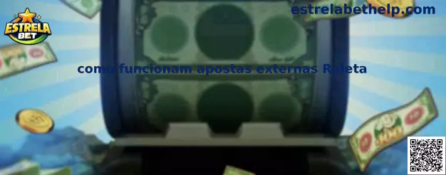 Como funcionam apostas externas Roleta