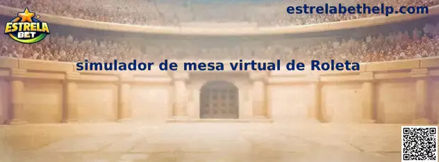 Simulador de mesa virtual de Roleta