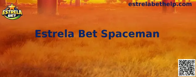 Interface ilustrativa do jogo Estrela Bet Spaceman com astronauta em voo espacial