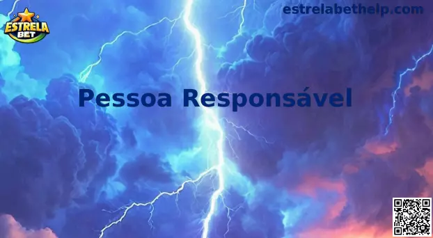 Pessoa responsável representando jogo consciente